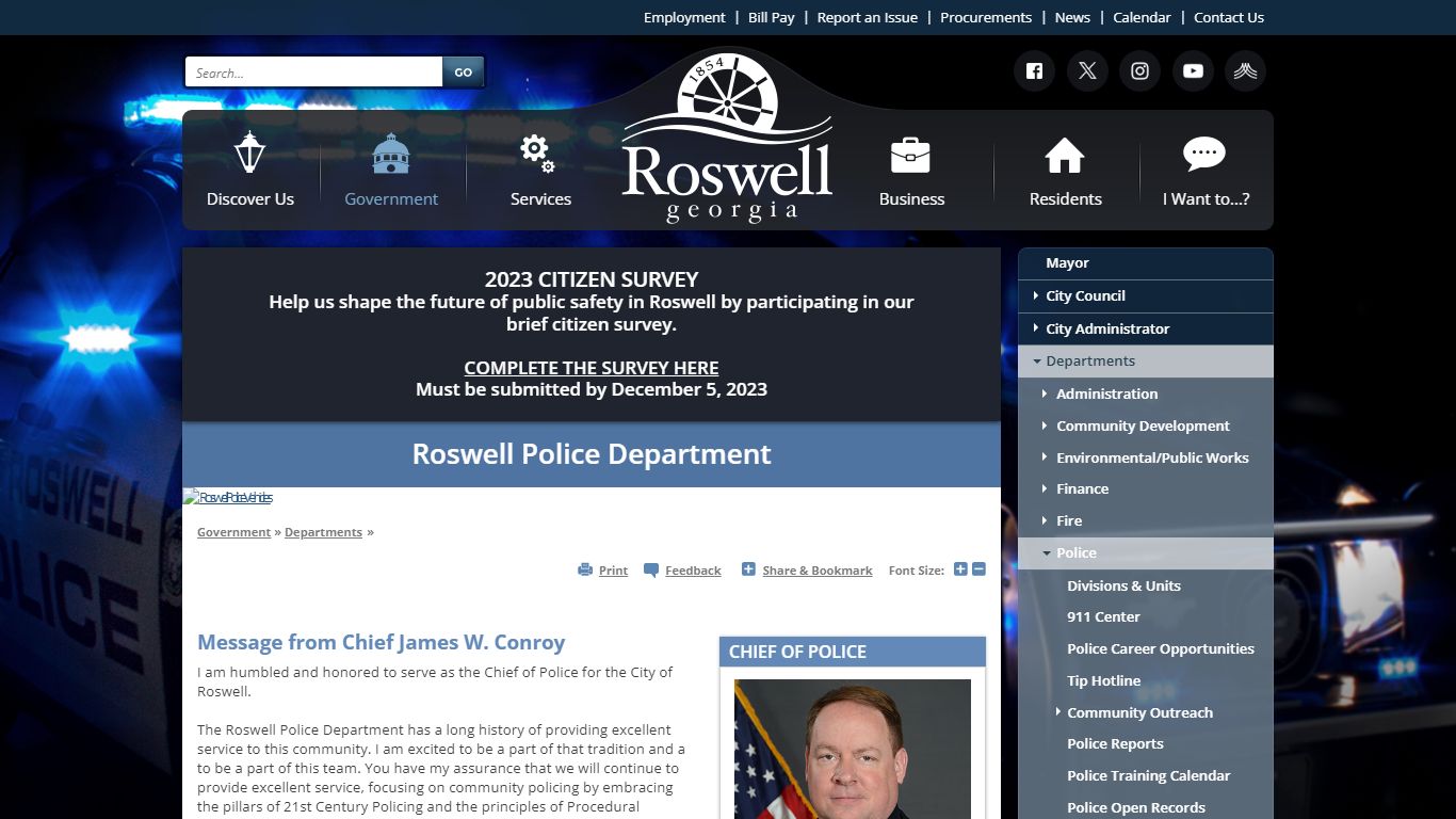 Roswell Police Department | Roswell, GA
